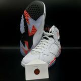 Air Jordan 7 Retro White Crimson CU9307-160